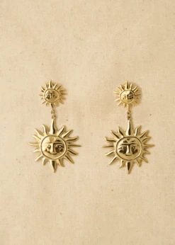 Boucles D'oreilles Soleil