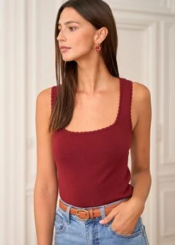 Boucles D'oreilles Amélia -Motusboutique Soldes Motus Boutique BTC BO Amelia Rouge 3