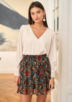 Blouse Olivia -Motusboutique Soldes Motus Boutique Blouse Olivia Ivoire 9