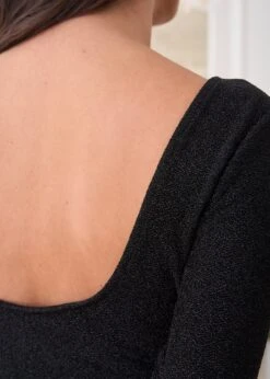 Body Oriane -Motusboutique Soldes Motus Boutique Body Oriane Noir 5