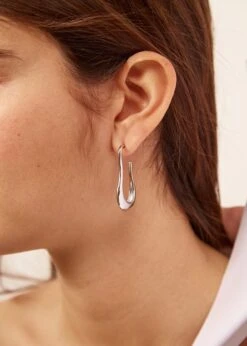 Boucles D'oreilles Céline -Motusboutique Soldes Motus Boutique Boucles Oreilles Celine Argent 3