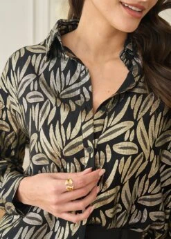 Chemise Katia -Motusboutique Soldes Motus Boutique Chemise Katia Noir 4