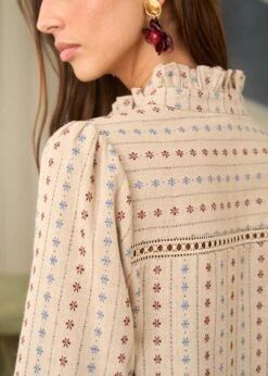 Chemise Nina -Motusboutique Soldes Motus Boutique Chemise Nina Ivoire 5