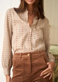 Chemise Nina -Motusboutique Soldes Motus Boutique Chemise Nina Ivoire 6