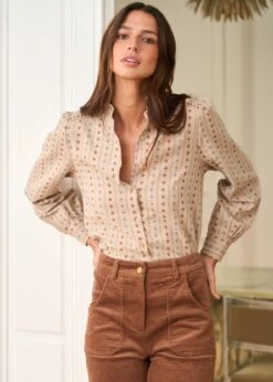 Chemise Nina -Motusboutique Soldes Motus Boutique Chemise Nina Ivoire 9