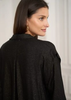 Chemise Ophélia -Motusboutique Soldes Motus Boutique Chemise Ophelia Noir Or 7