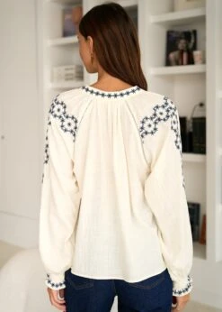 Blouse Romane -Motusboutique Soldes Motus Boutique Days Of Autumn Blouse Romane 6