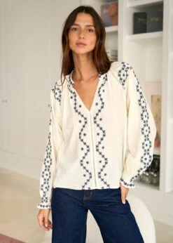 Blouse Romane -Motusboutique Soldes Motus Boutique Days Of Autumn Blouse Romane 7