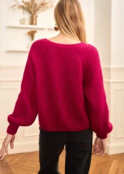 Gilet Soho -Motusboutique Soldes Motus Boutique Days Of Autumn Gilet Soho Framboise 5 a48434e0 d7a5 4d46 b2d6 7df9171c923e