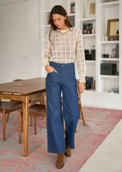 Jean Arnold -Motusboutique Soldes Motus Boutique Days Of Autumn Jean Arnold Bleu 6