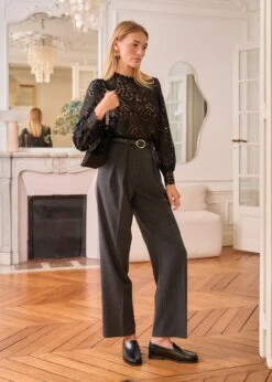 Pantalon Samuel -Motusboutique Soldes Motus Boutique Days Of Autumn Pantalon Samuel Gris 6