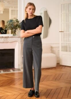 Pantalon Théo -Motusboutique Soldes Motus Boutique Days Of Autumn Pantalon Theo Gris 3