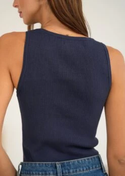 Top Daphné -Motusboutique Soldes Motus Boutique Days Of Autumn Top Daphne Marine 5