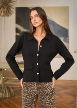 Gilet Elias -Motusboutique Soldes Motus Boutique Gilet Elias Noir 5