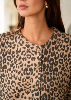 Gilet Eliot -Motusboutique Soldes Motus Boutique Gilet Eliot Imprime Leopard 4