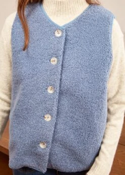 Motusboutique Soldes -Motusboutique Soldes Motus Boutique Gilet Louis Bleu 3