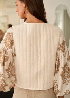 Veste Mila -Motusboutique Soldes Motus Boutique Gilet Mila Ivoire 6