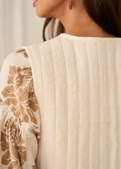 Veste Mila -Motusboutique Soldes Motus Boutique Gilet Mila Ivoire 7