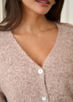 Gilet Myrielle -Motusboutique Soldes Motus Boutique Gilet Myrielle Taupe 8