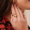 Bague Helios -Motusboutique Soldes Motus Boutique Hiver Helios Or 8 1