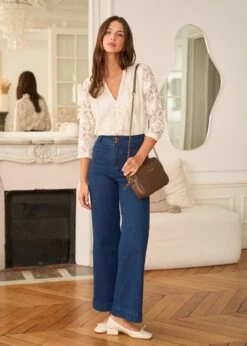 Jean Benjamin -Motusboutique Soldes Motus Boutique Jean Benjamin Bleu 6