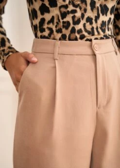 Pantalon Elie -Motusboutique Soldes Motus Boutique Pantalon Elie Camel 3