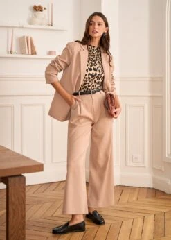 Pantalon Elie -Motusboutique Soldes Motus Boutique Pantalon Elie Camel 4