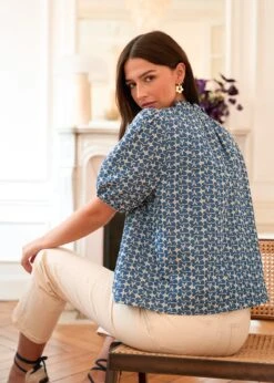 Blouse Leya -Motusboutique Soldes Motus Boutique Printemps Blouse Leya 4