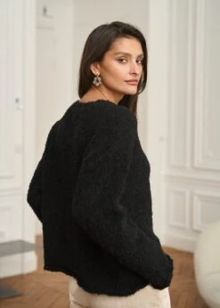 Pull Albane -Motusboutique Soldes Motus Boutique Pull Albane Noir 6