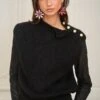 Pull Basile -Motusboutique Soldes Motus Boutique Pull Basile Noir 1