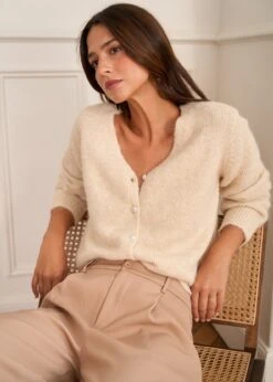 Pull Lauren -Motusboutique Soldes Motus Boutique Pull Lauren Beige 10