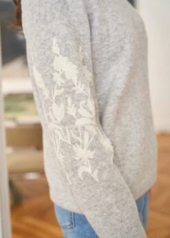 Pull Syana -Motusboutique Soldes Motus Boutique Pull Syana Gris 4