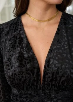 Robe Diane -Motusboutique Soldes Motus Boutique Robe Diane Noir 8 3d376098 cbd2 4b45 8fd9 2409aceb879d