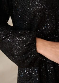 Robe Elise -Motusboutique Soldes Motus Boutique Robe Elise Noir 6