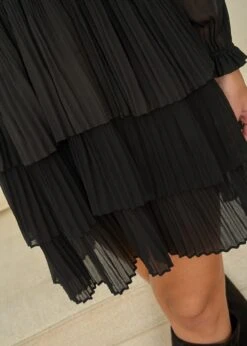 Robe Eva -Motusboutique Soldes Motus Boutique Robe Eva Noir 4