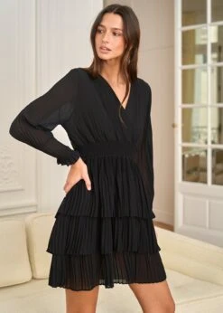 Robe Eva -Motusboutique Soldes Motus Boutique Robe Eva Noir 5