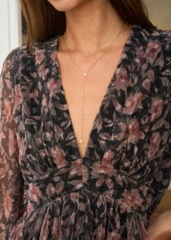 Robe Louane -Motusboutique Soldes Motus Boutique Robe Louane Fond Noir 4