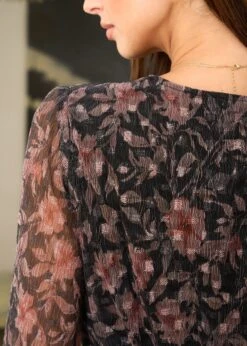 Robe Louane -Motusboutique Soldes Motus Boutique Robe Louane Fond Noir 7