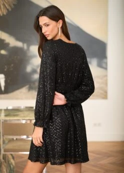 Robe Maé -Motusboutique Soldes Motus Boutique Robe Mae Noir 5