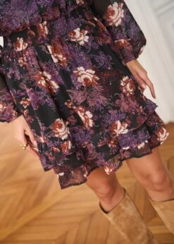 Robe Noela -Motusboutique Soldes Motus Boutique Robe Noela Noir 4