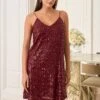 Robe Noémie -Motusboutique Soldes Motus Boutique Robe Noemie Bordeaux 9