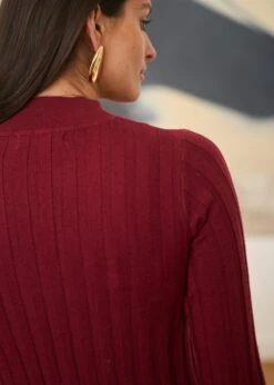 Robe Otto -Motusboutique Soldes Motus Boutique Robe Otto Bordeaux 6