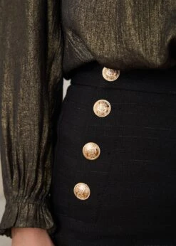 Short Adam -Motusboutique Soldes Motus Boutique Short Adam Noir 5