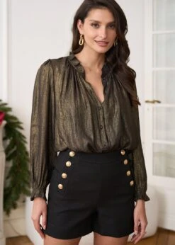 Short Adam -Motusboutique Soldes Motus Boutique Short Adam Noir 8