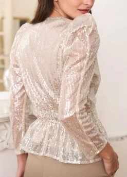 Top Agathe -Motusboutique Soldes Motus Boutique Top Agathe Beige 6