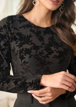 Top Clara -Motusboutique Soldes Motus Boutique Top Clara Noir 6