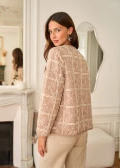 Veste Aiko -Motusboutique Soldes Motus Boutique Veste Aiko Taupe 5