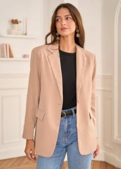 Veste Elie -Motusboutique Soldes Motus Boutique Veste Elie Camel 10