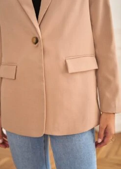 Veste Elie -Motusboutique Soldes Motus Boutique Veste Elie Camel 5