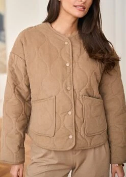 Veste Lia -Motusboutique Soldes Motus Boutique Veste Lia Taupe 8